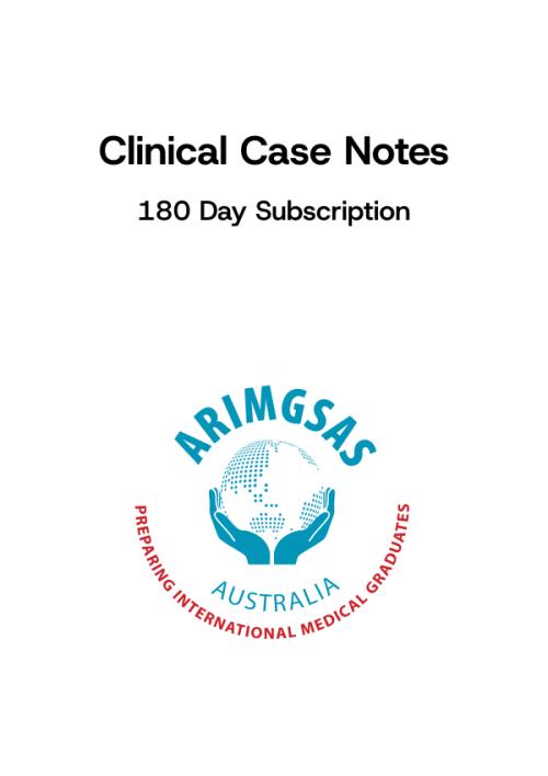 Clinical Case Notes (Updated 2020) - 180 Day Subscription