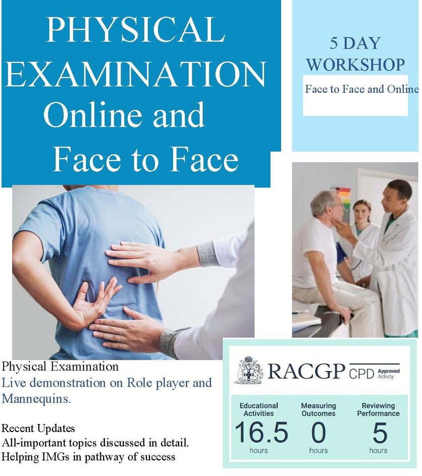 Physical Examination CPD Activity Approved 202325 ARIMGSAS