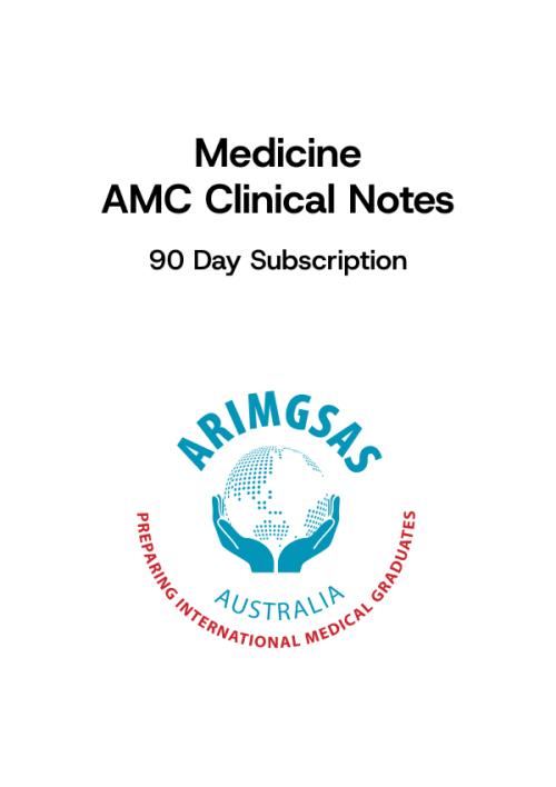 Medicine - AMC Clinical Notes - 4 Month Subscription